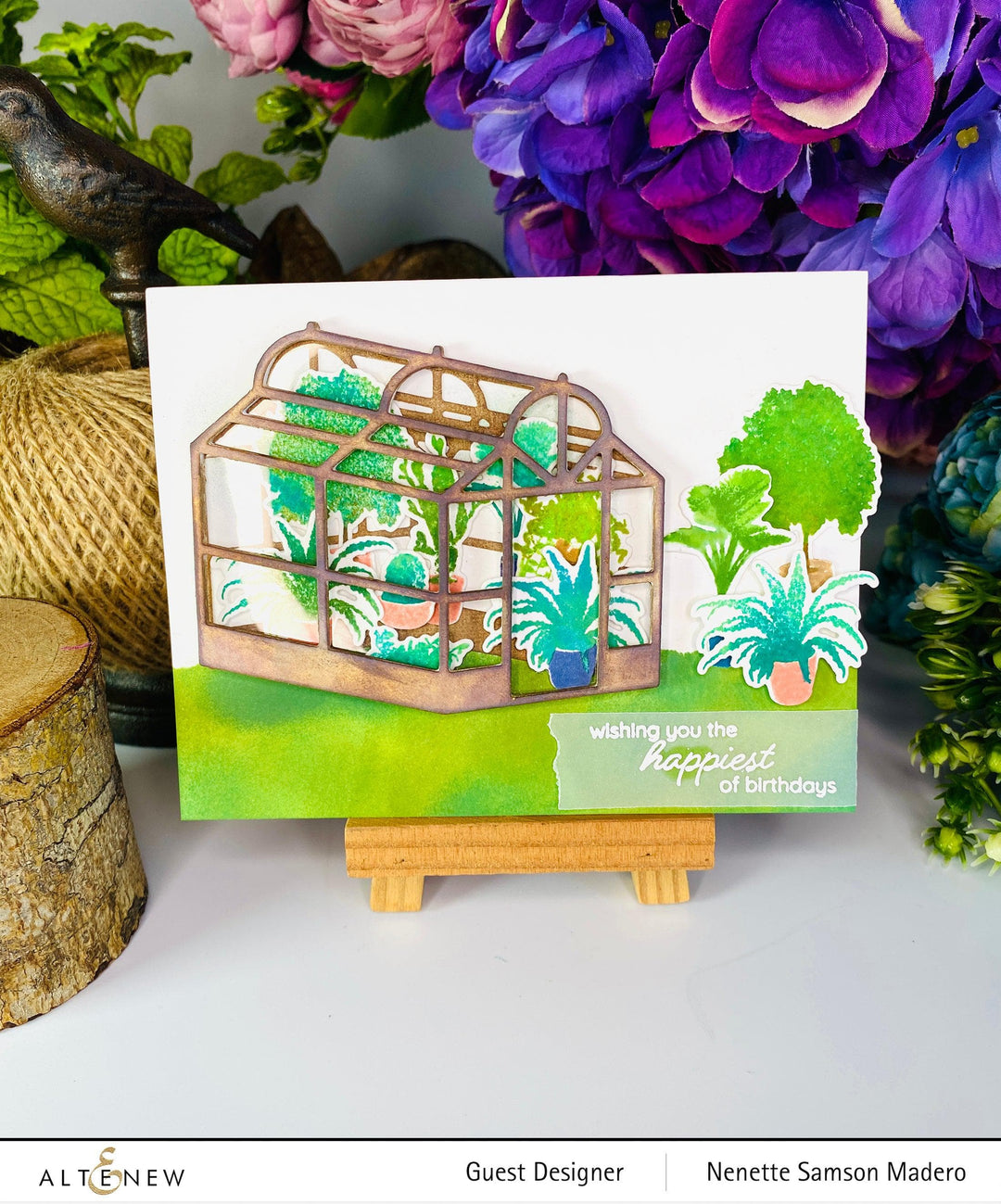 Part A-Glitz Art Craft Co.,LTD Dies Classic Greenhouse Die Set