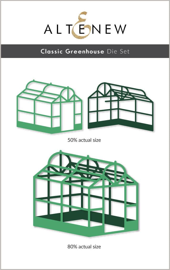 Part A-Glitz Art Craft Co.,LTD Dies Classic Greenhouse Die Set
