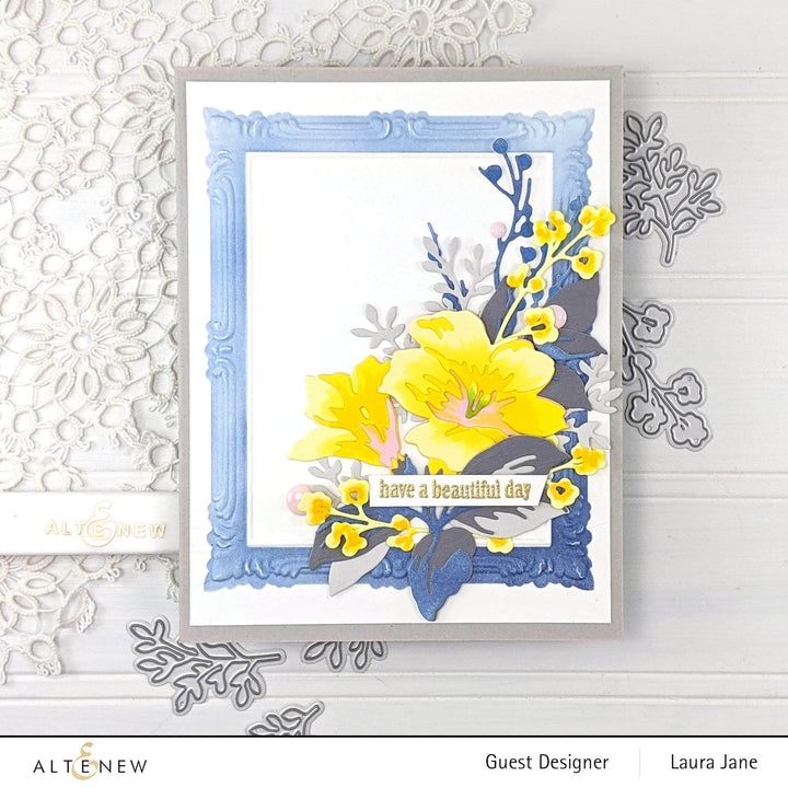 Part A-Glitz Art Craft Co.,LTD Dies Climber Flowers Die Set