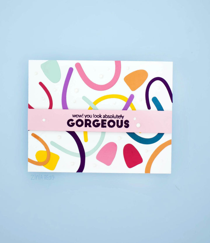 Part A-Glitz Art Craft Co.,LTD Dies Color Bands Die Set