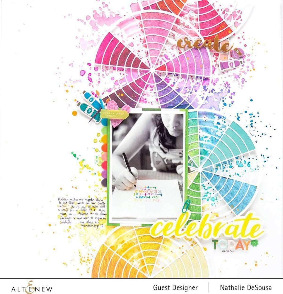 Part A-Glitz Art Craft Co.,LTD Dies Color Wheel Die