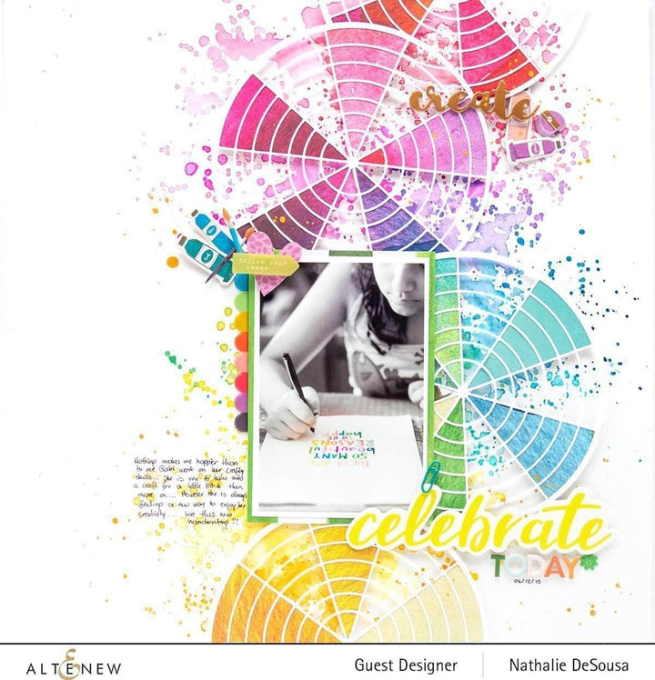 Part A-Glitz Art Craft Co.,LTD Dies Color Wheel Die