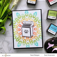 Colorful Crayons Die