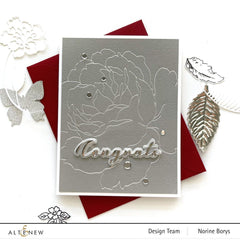 Part A-Glitz Art Craft Co.,LTD Dies Congrats Die Set