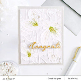 Part A-Glitz Art Craft Co.,LTD Dies Congrats Die Set