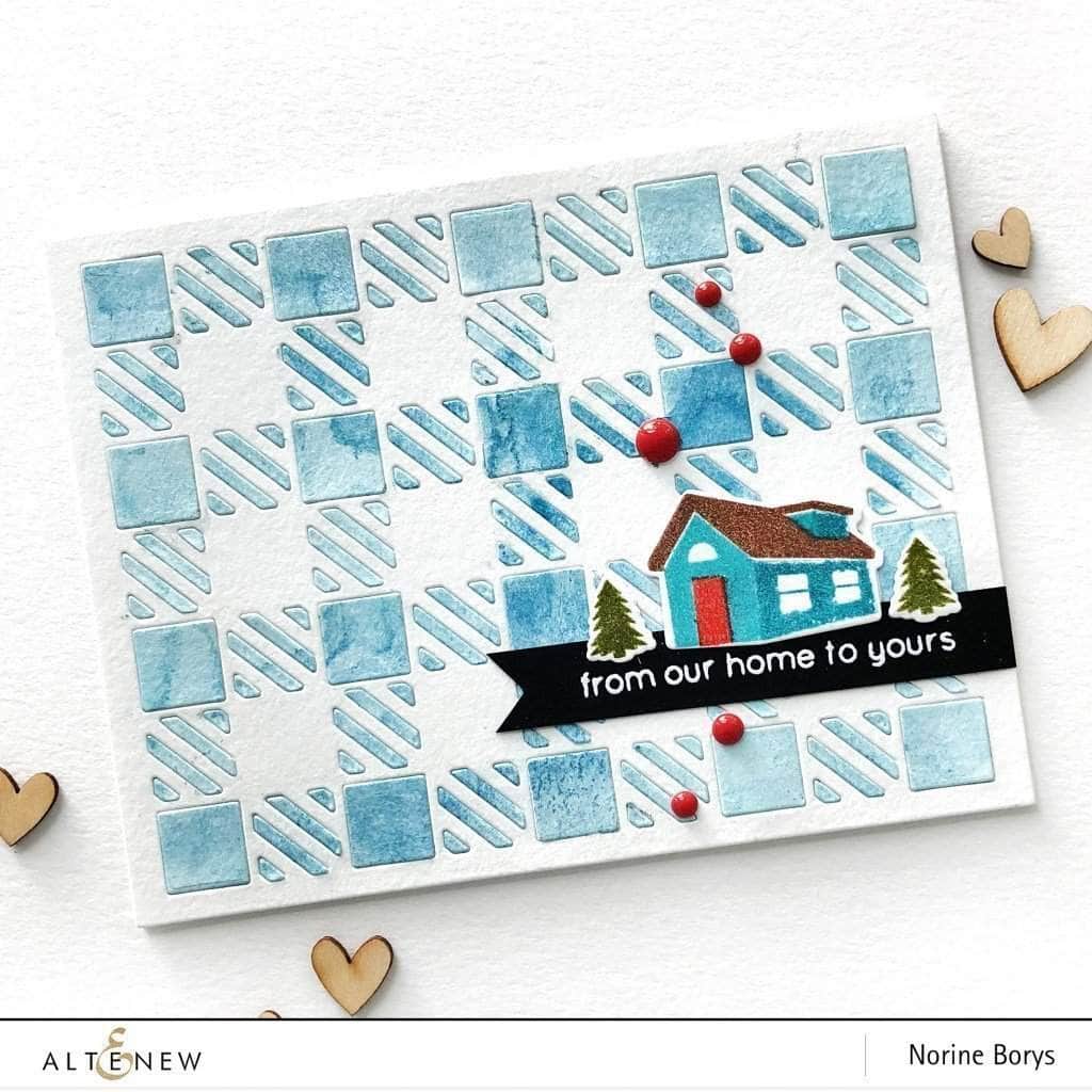 Part A-Glitz Art Craft Co.,LTD Dies Cozy Flannel Cover Die