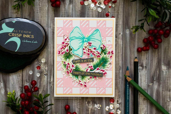 Part A-Glitz Art Craft Co.,LTD Dies Cozy Flannel Cover Die