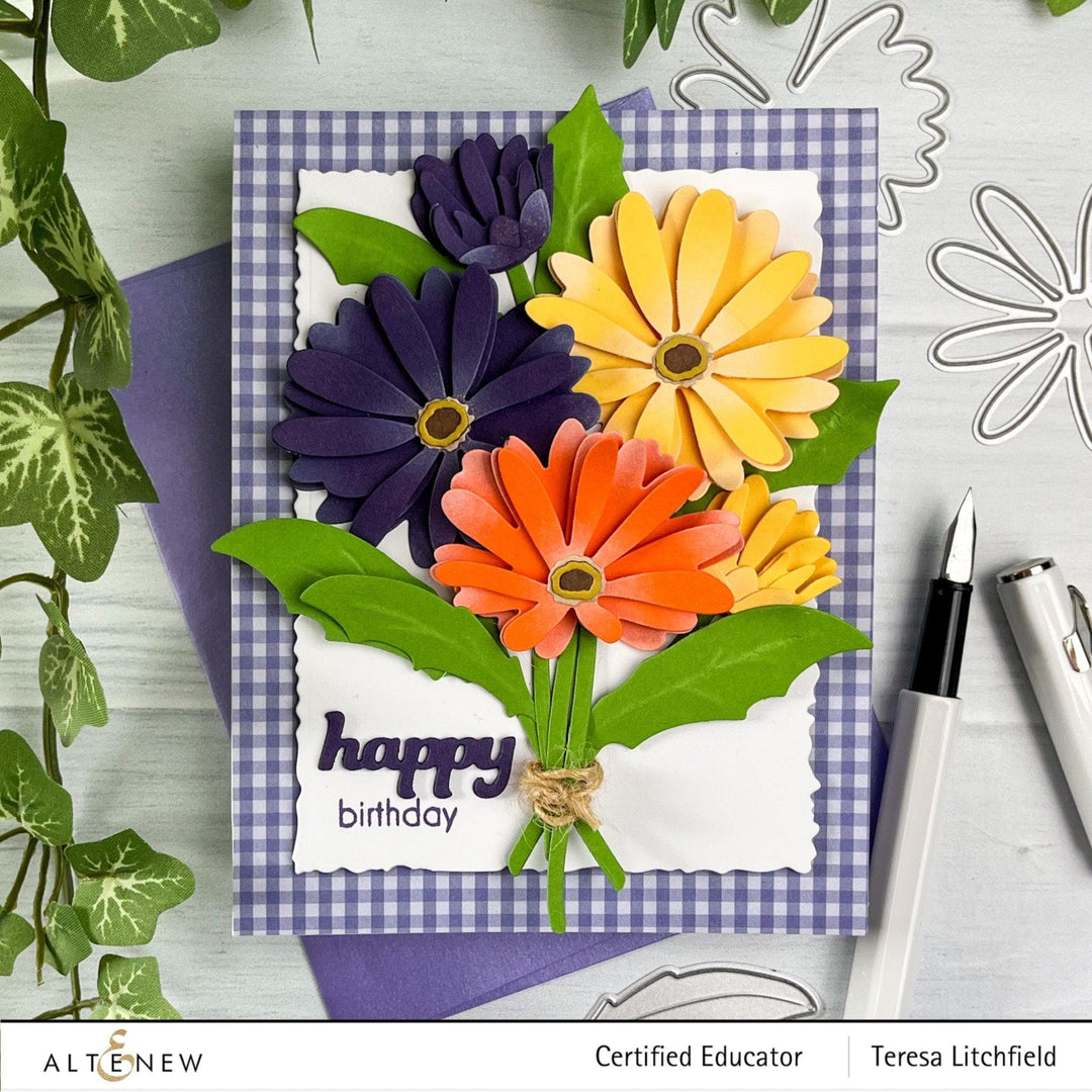 Part A-Glitz Art Craft Co.,LTD Dies Craft-A-Flower: African Daisy Layering Die Set