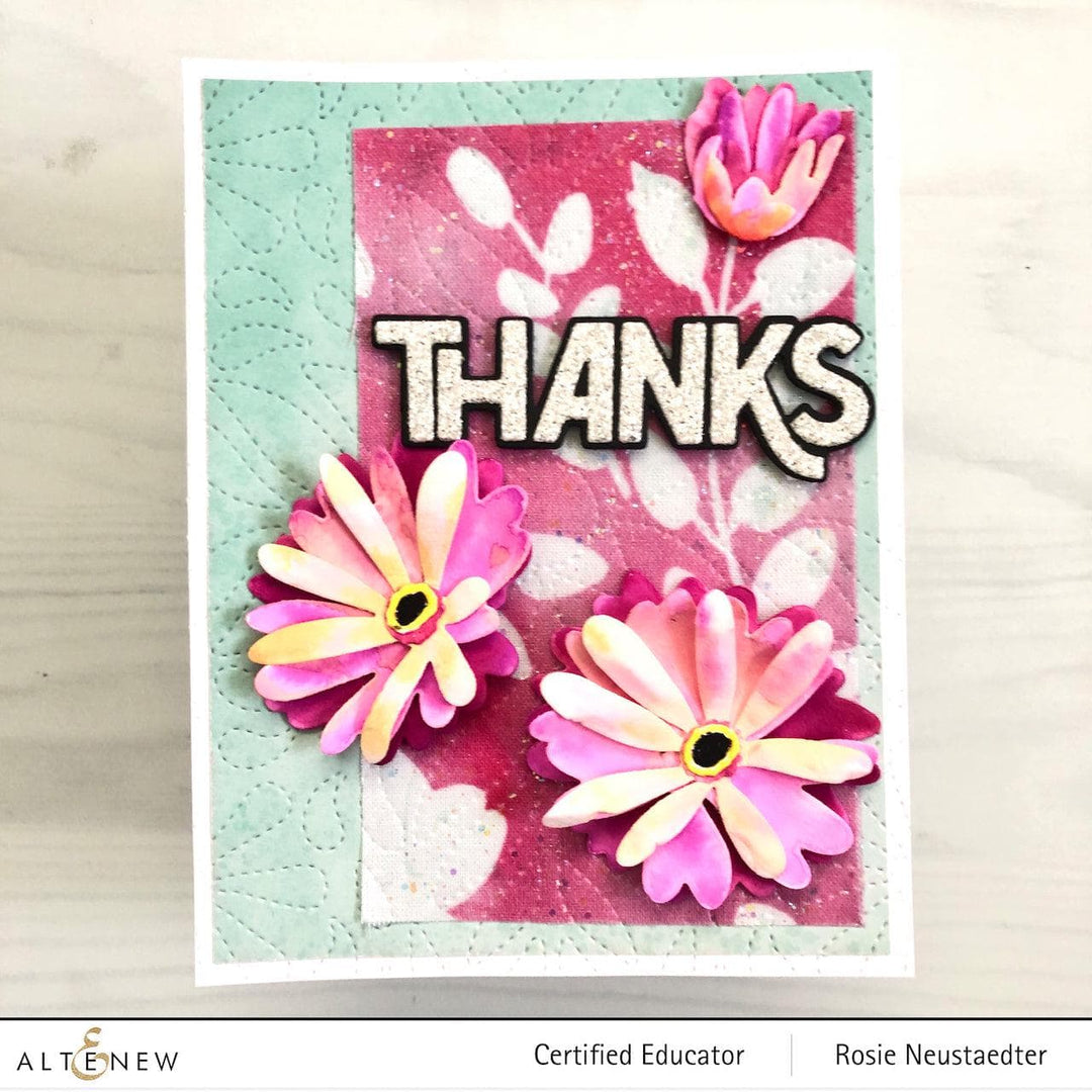 Part A-Glitz Art Craft Co.,LTD Dies Craft-A-Flower: African Daisy Layering Die Set