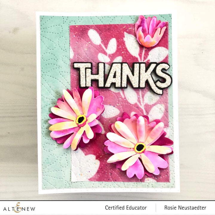 Part A-Glitz Art Craft Co.,LTD Dies Craft-A-Flower: African Daisy Layering Die Set