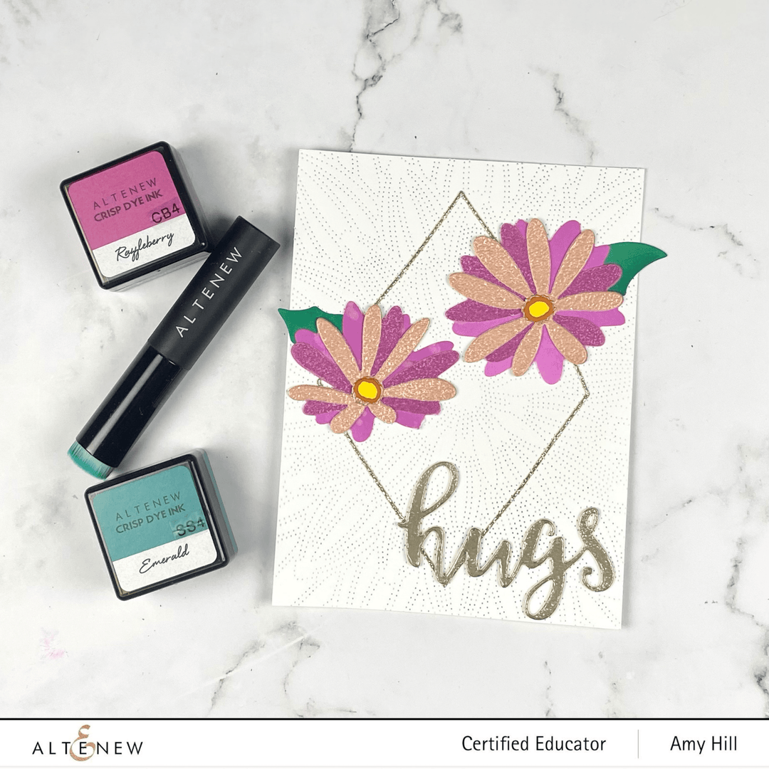 Part A-Glitz Art Craft Co.,LTD Dies Craft-A-Flower: African Daisy Layering Die Set