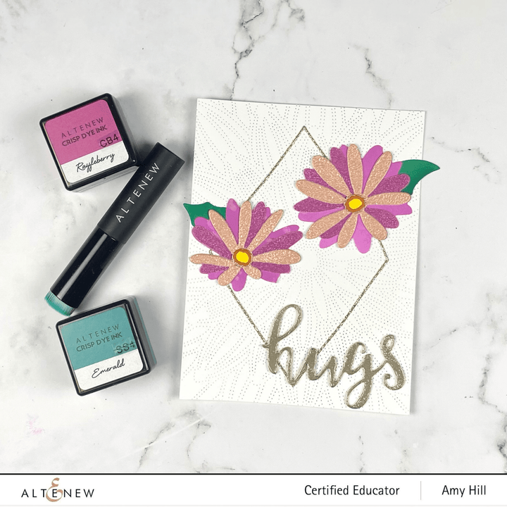 Part A-Glitz Art Craft Co.,LTD Dies Craft-A-Flower: African Daisy Layering Die Set