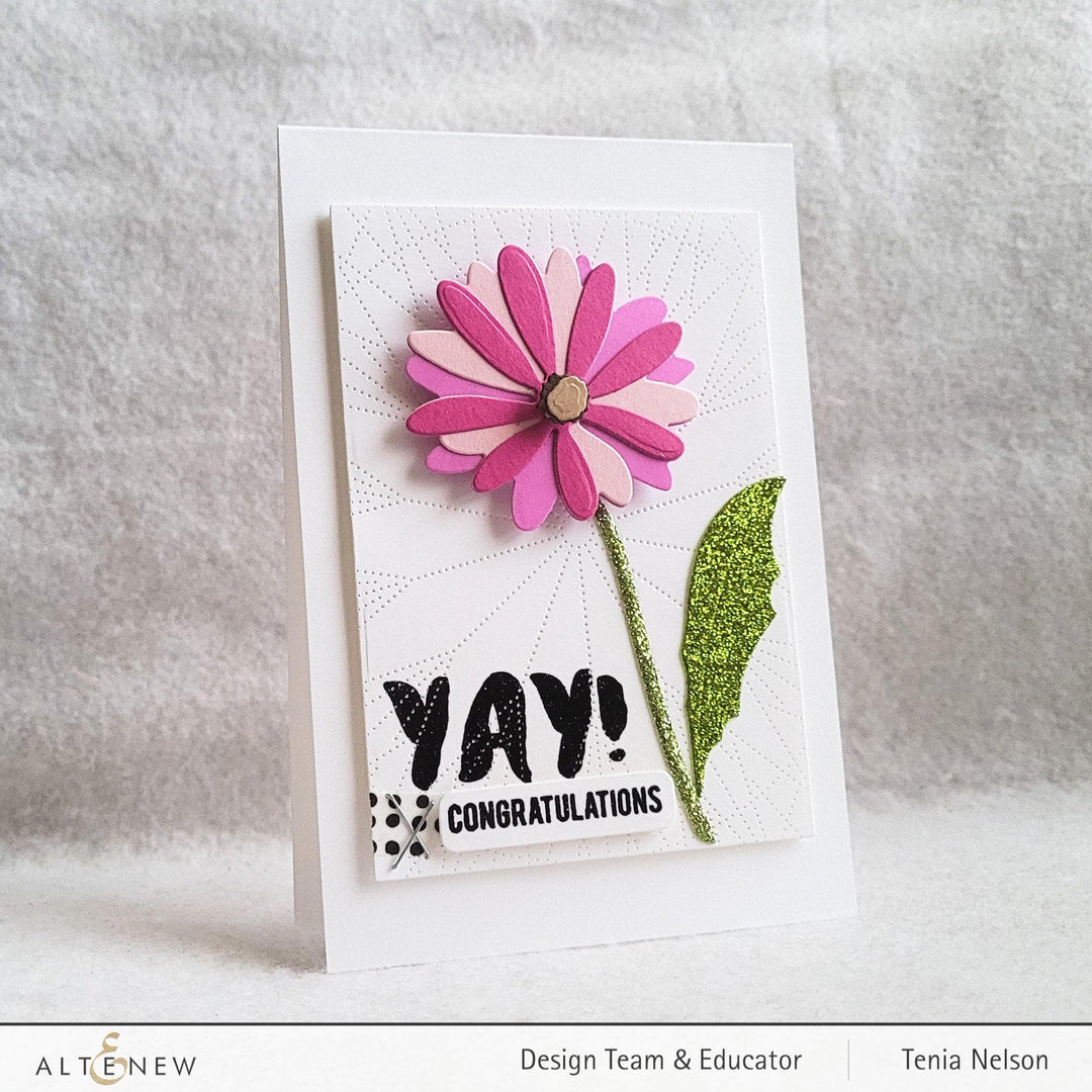 Part A-Glitz Art Craft Co.,LTD Dies Craft-A-Flower: African Daisy Layering Die Set