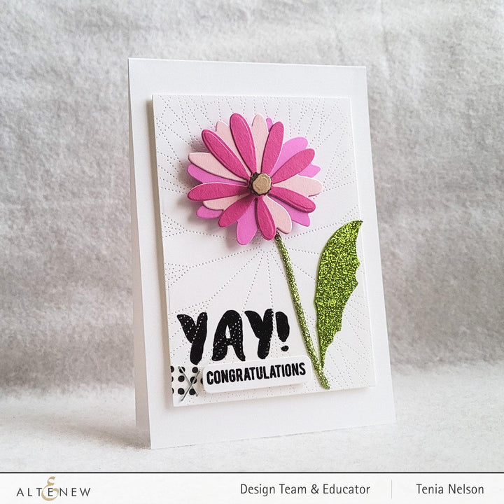 Part A-Glitz Art Craft Co.,LTD Dies Craft-A-Flower: African Daisy Layering Die Set