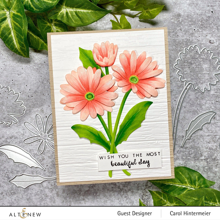 Part A-Glitz Art Craft Co.,LTD Dies Craft-A-Flower: African Daisy Layering Die Set