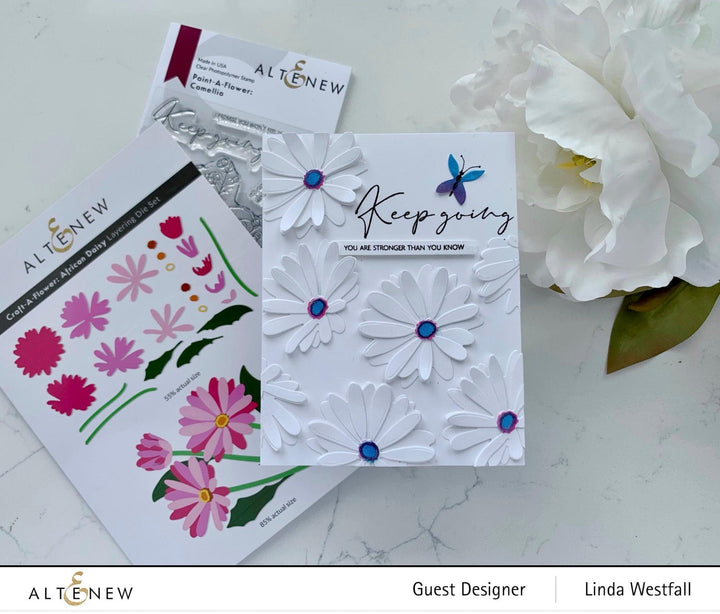 Part A-Glitz Art Craft Co.,LTD Dies Craft-A-Flower: African Daisy Layering Die Set