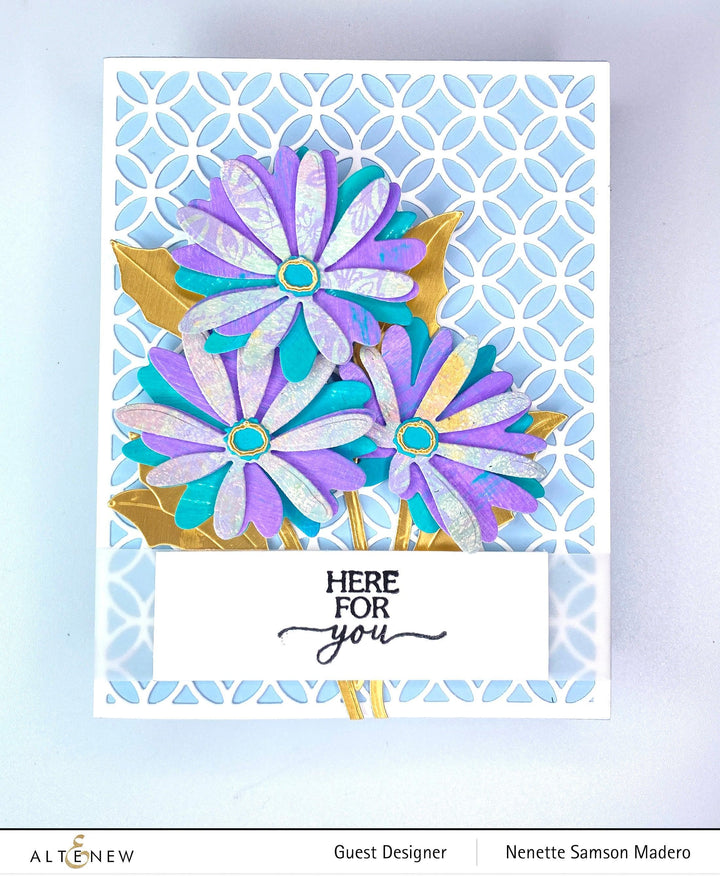 Part A-Glitz Art Craft Co.,LTD Dies Craft-A-Flower: African Daisy Layering Die Set