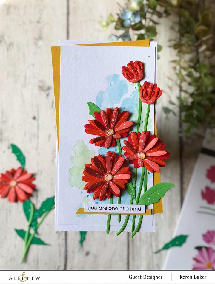 Part A-Glitz Art Craft Co.,LTD Dies Craft-A-Flower: African Daisy Layering Die Set