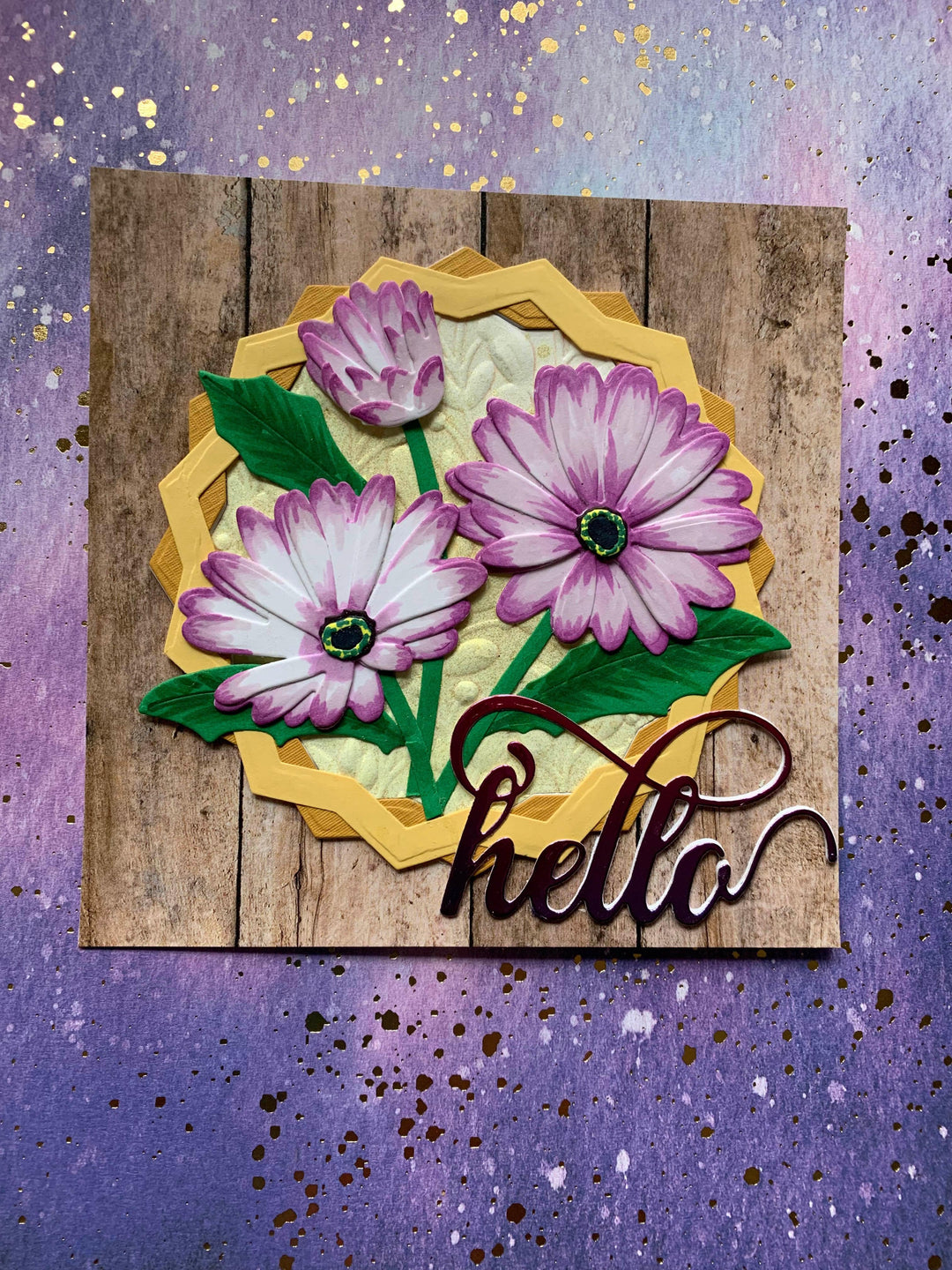 Part A-Glitz Art Craft Co.,LTD Dies Craft-A-Flower: African Daisy Layering Die Set