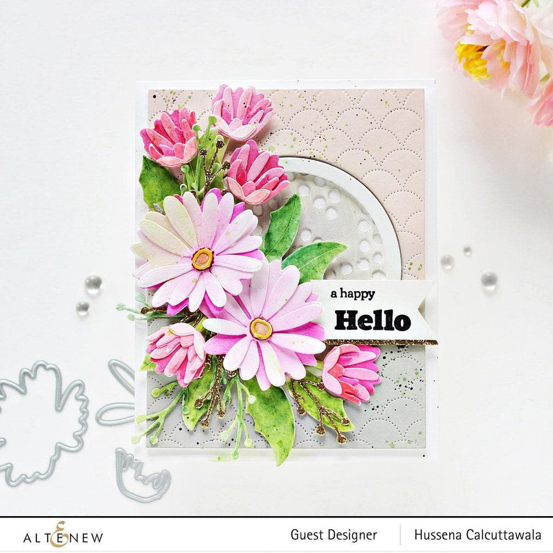 Part A-Glitz Art Craft Co.,LTD Dies Craft-A-Flower: African Daisy Layering Die Set