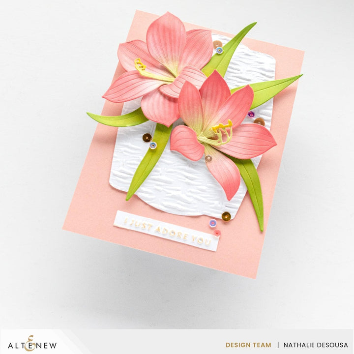 Craft-A-Flower: Amaryllis Die Set