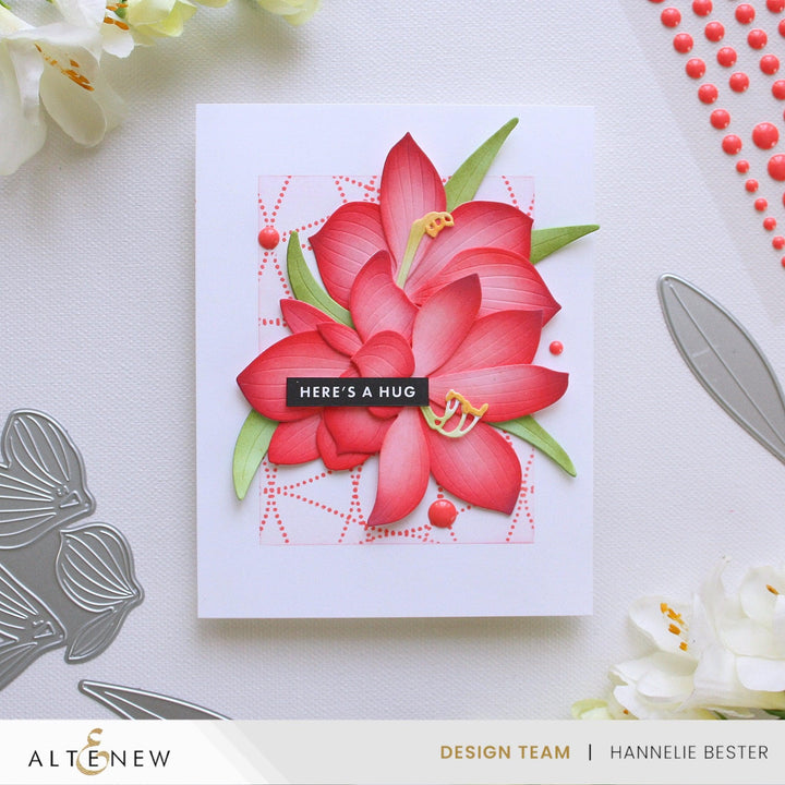 Craft-A-Flower: Amaryllis Die Set