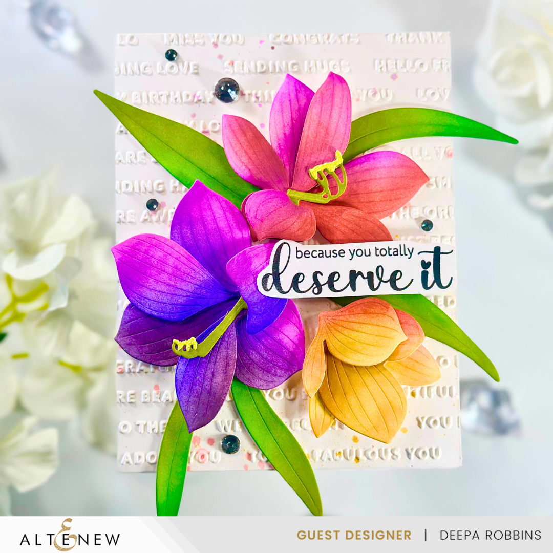 Craft-A-Flower: Amaryllis Die Set