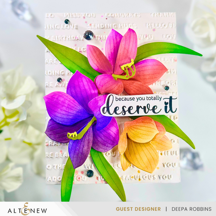 Craft-A-Flower: Amaryllis Die Set