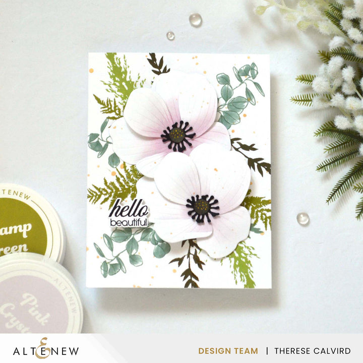 Craft-A-Flower: Anemone Blue Poppy Layering Die Set