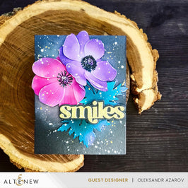 Craft-A-Flower: Anemone Blue Poppy Layering Die Set