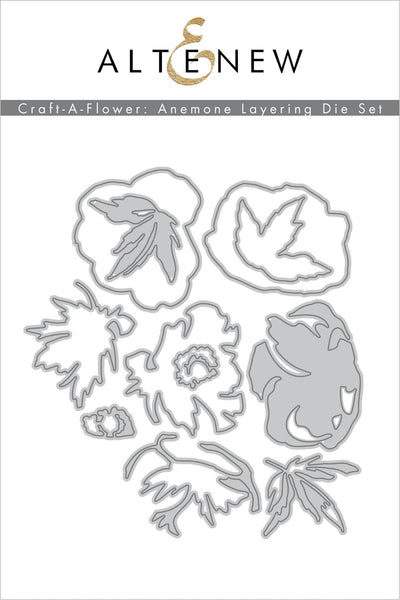 Part A-Glitz Art Craft Co.,LTD Dies Craft-A-Flower: Anemone Layering Die Set