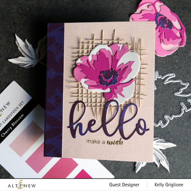 Part A-Glitz Art Craft Co.,LTD Dies Craft-A-Flower: Anemone Layering Die Set