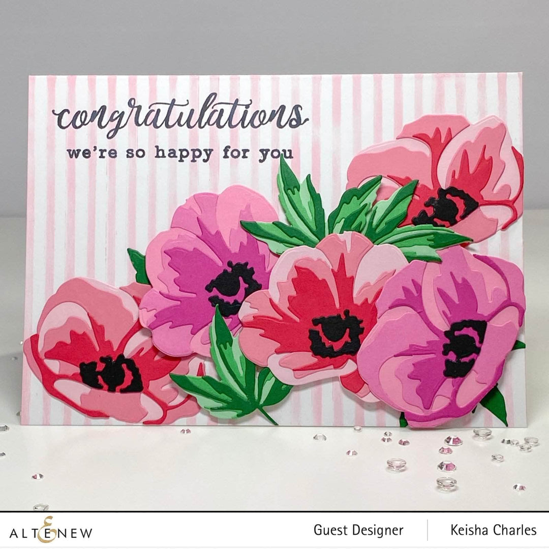 Part A-Glitz Art Craft Co.,LTD Dies Craft-A-Flower: Anemone Layering Die Set