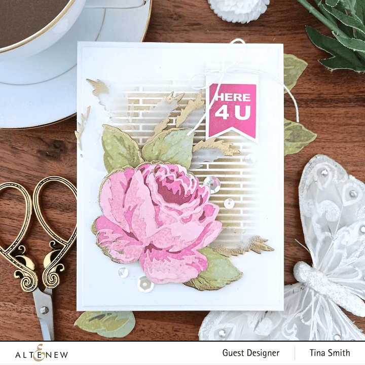 Craft-A-Flower: Antique Rose Layering Die Set – Altenew