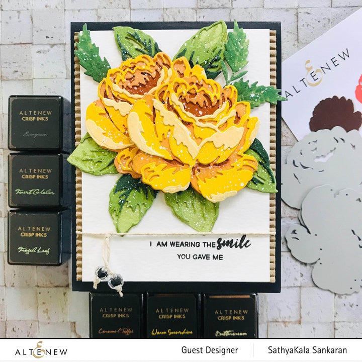 Part A-Glitz Art Craft Co.,LTD Dies Craft-A-Flower: Antique Rose Layering Die Set