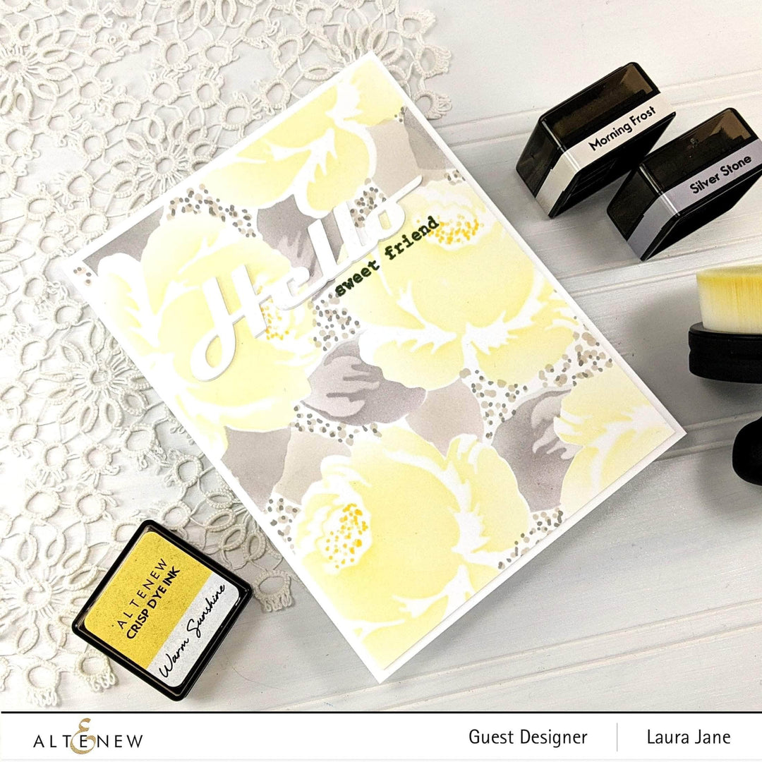 Part A-Glitz Art Craft Co.,LTD Dies Craft-A-Flower: Antique Rose Layering Die Set