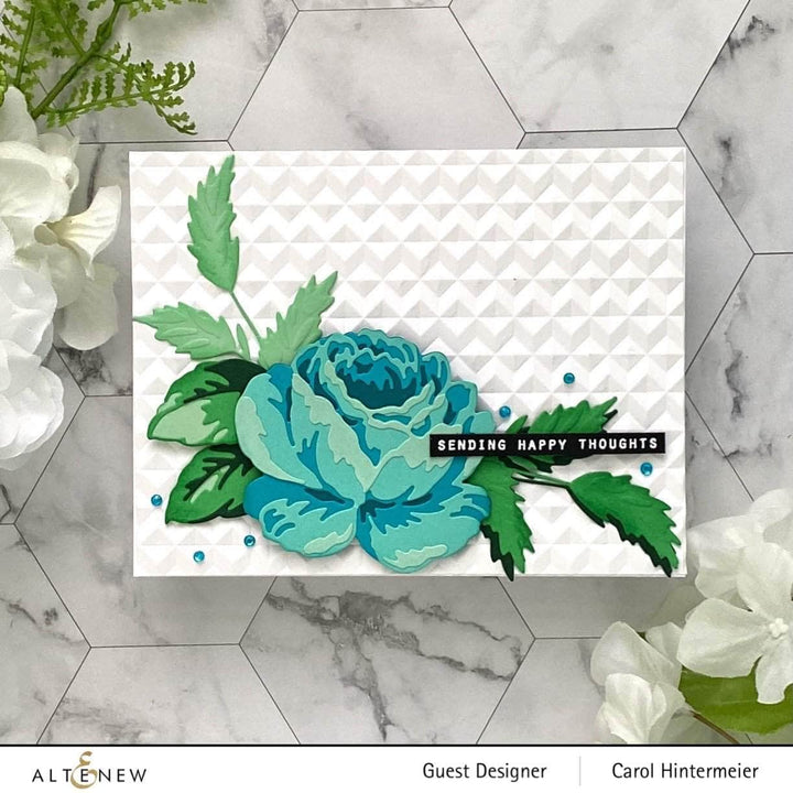 Part A-Glitz Art Craft Co.,LTD Dies Craft-A-Flower: Antique Rose Layering Die Set