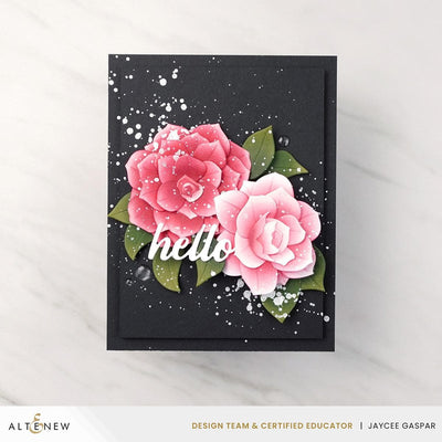 Craft-A-Flower: April Kiss Camellia Layering Die Set