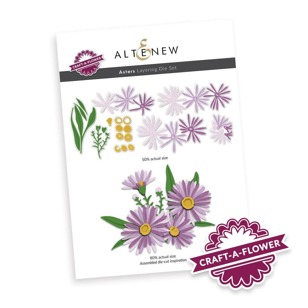 Craft-A-Flower: Asters Layering Die Set