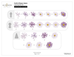 Craft-A-Flower: Asters Layering Die Set