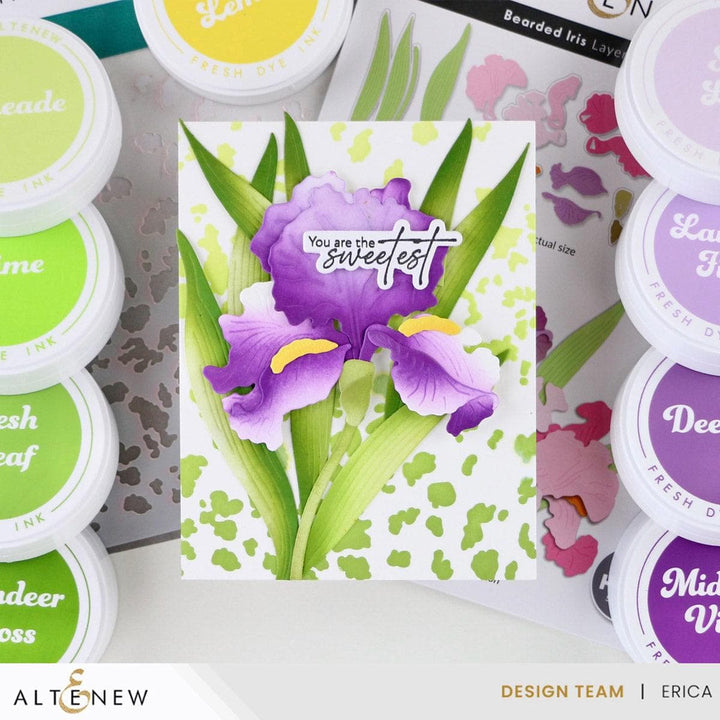 Craft-A-Flower: Bearded Iris Layering Die Set