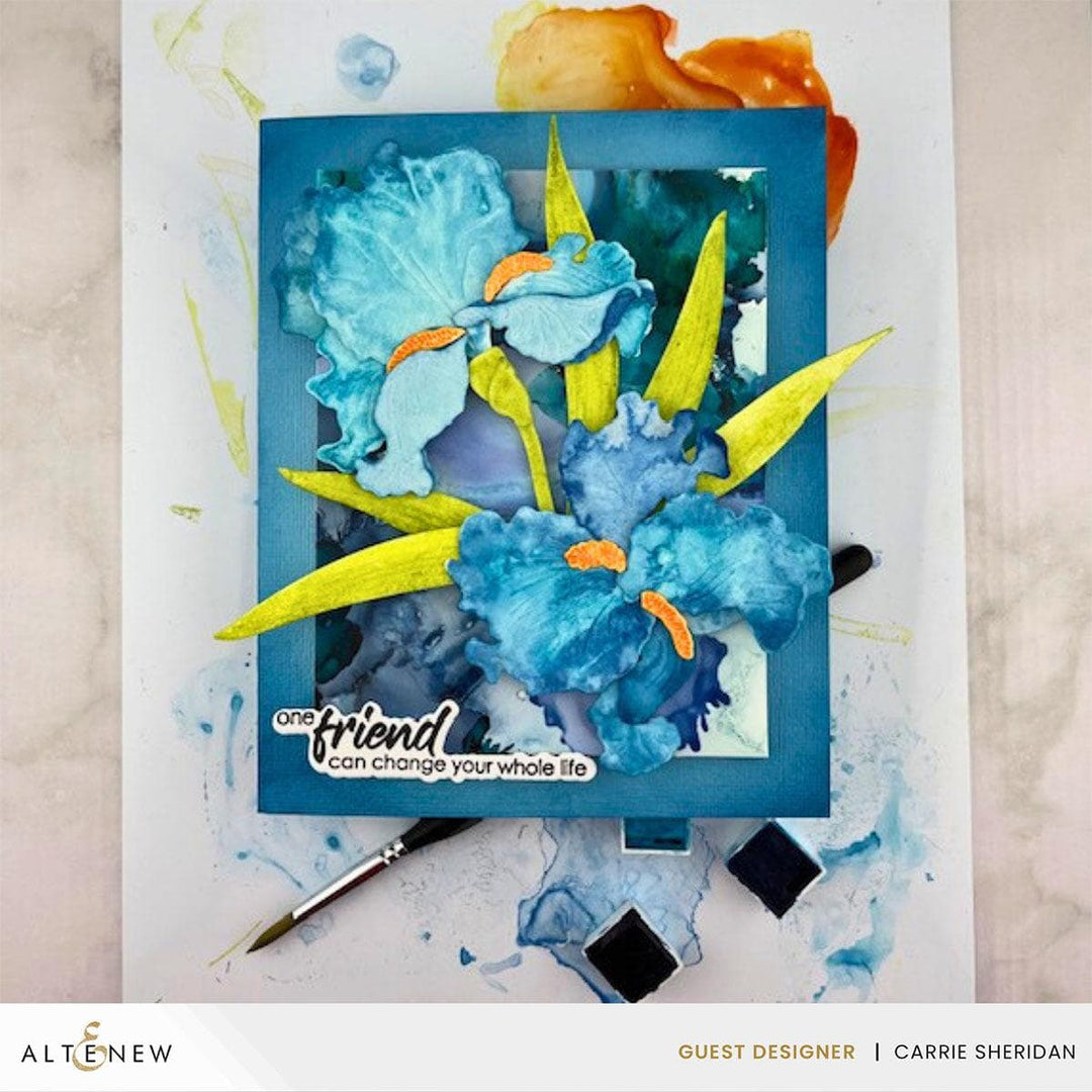 Craft-A-Flower: Bearded Iris Layering Die Set