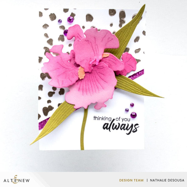 Craft-A-Flower: Bearded Iris Layering Die Set