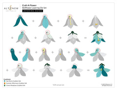 Part A-Glitz Art Craft Co.,LTD Dies Craft-A-Flower: Bellflower Layering Die Set