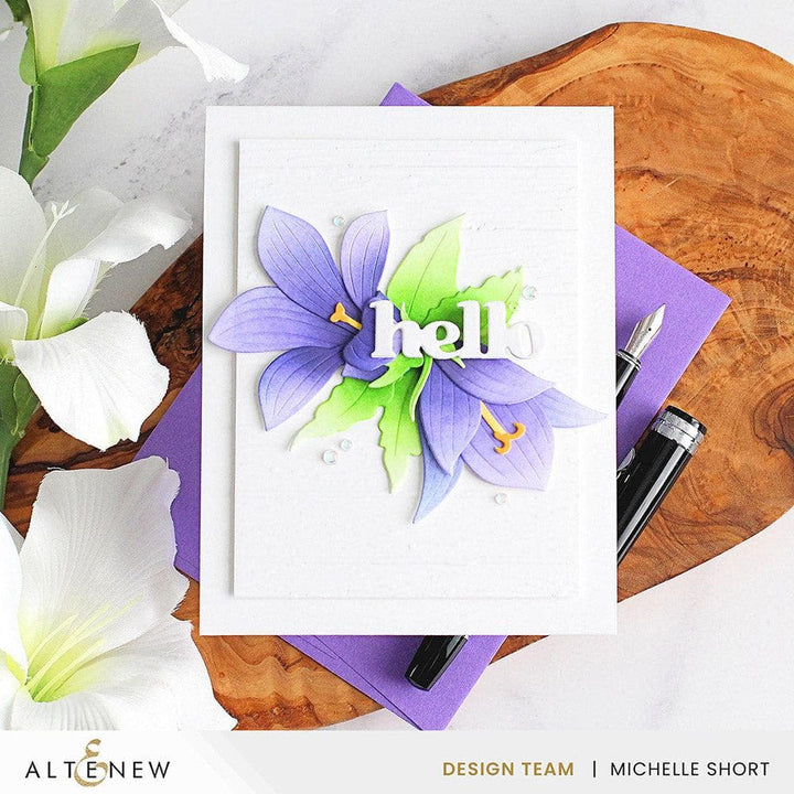 Part A-Glitz Art Craft Co.,LTD Dies Craft-A-Flower: Bellflower Layering Die Set