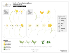 Craft-A-Flower: Buttercup Bunch Layering Die Set