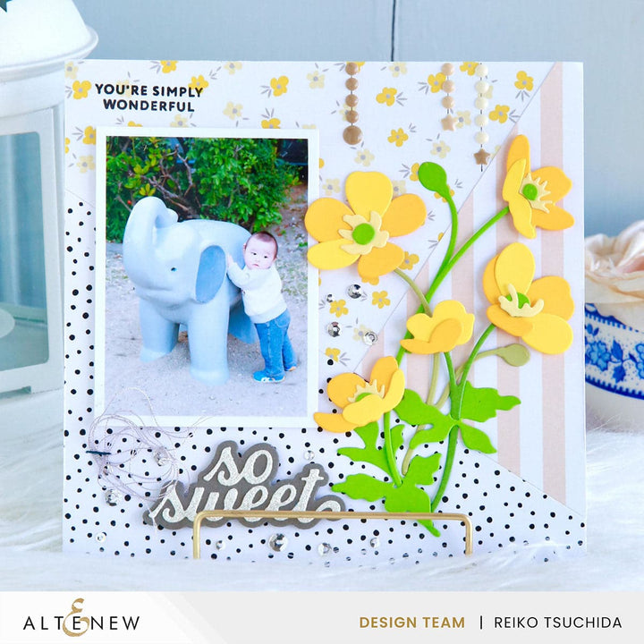 Craft-A-Flower: Buttercup Bunch Layering Die Set