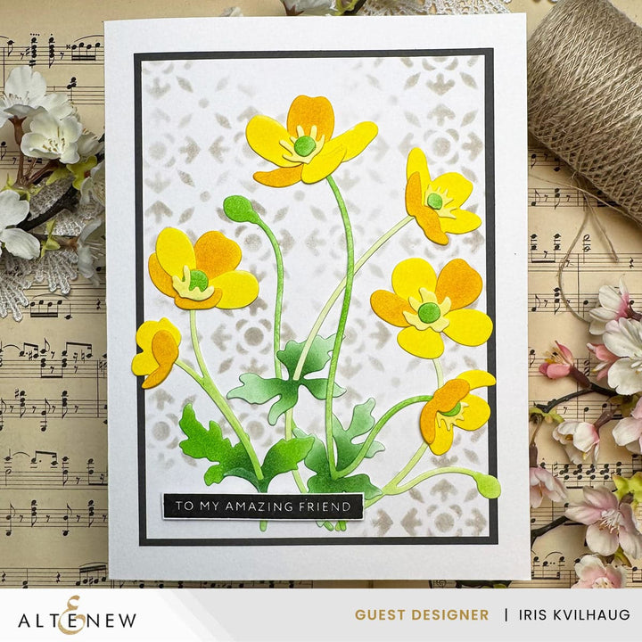 Craft-A-Flower: Buttercup Bunch Layering Die Set