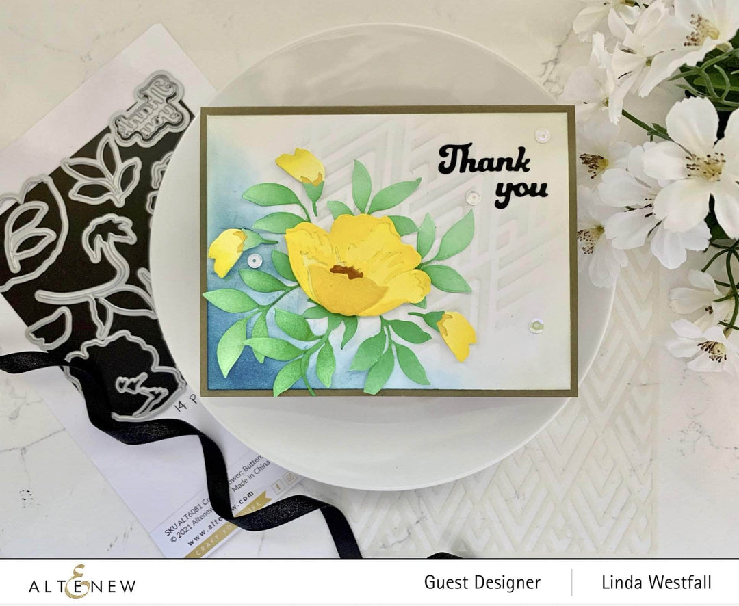 Part A-Glitz Art Craft Co.,LTD Dies Craft-A-Flower: Buttercup Layering Die Set