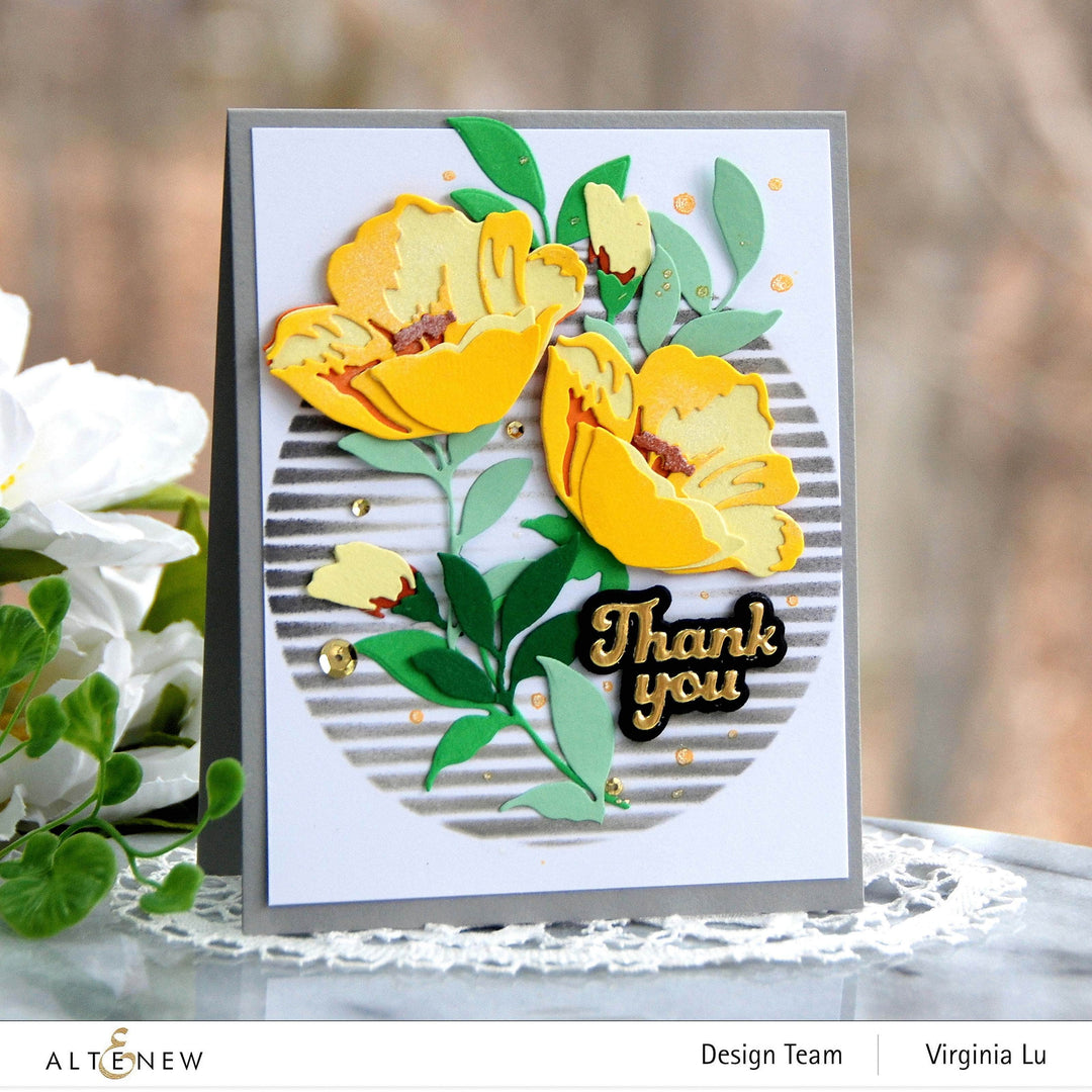 Part A-Glitz Art Craft Co.,LTD Dies Craft-A-Flower: Buttercup Layering Die Set